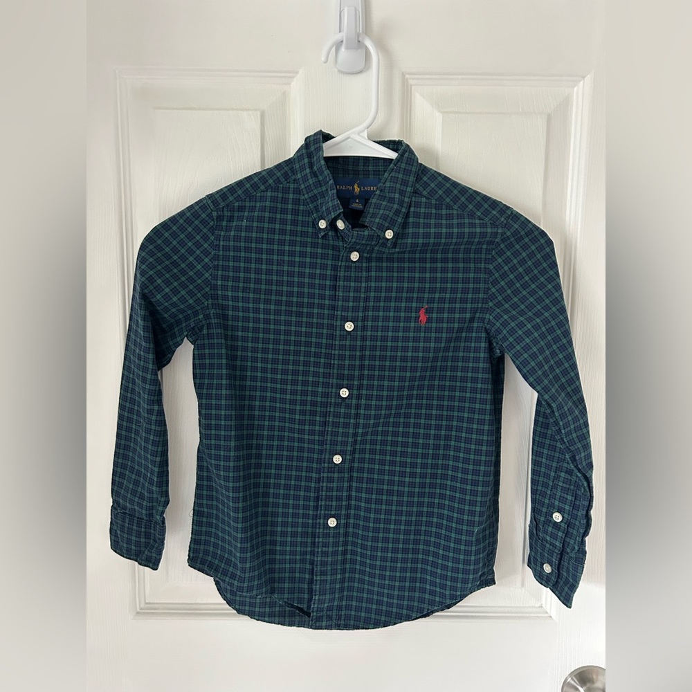 Two Boys’ size 6 Ralf Lauren Button Down shirts